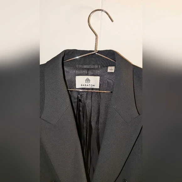 Babaton by Aritzia black double breasted blazer. - Picture 3 of 5